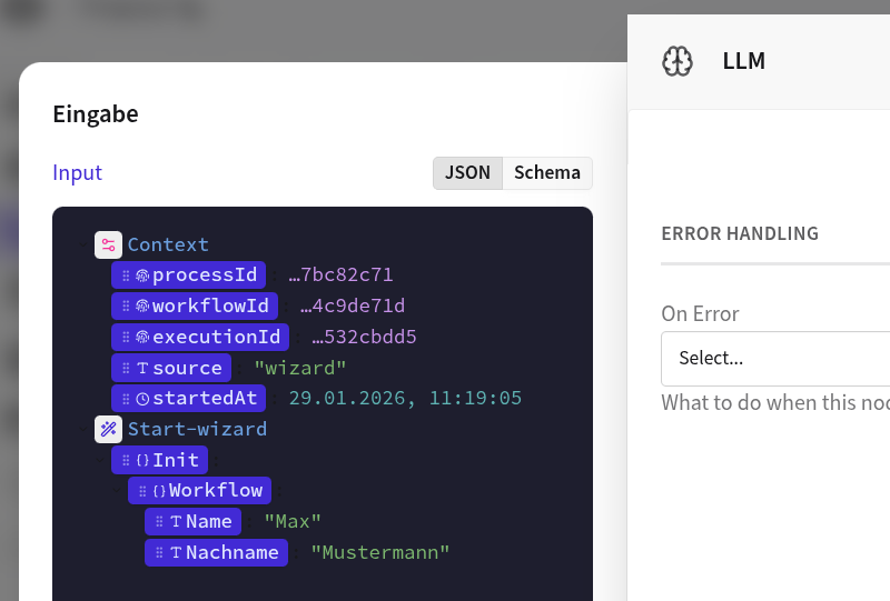 Erweiterte LLM-Integration