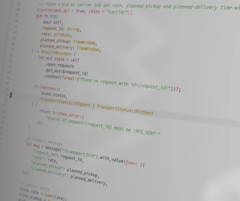 SmartContracting Interface